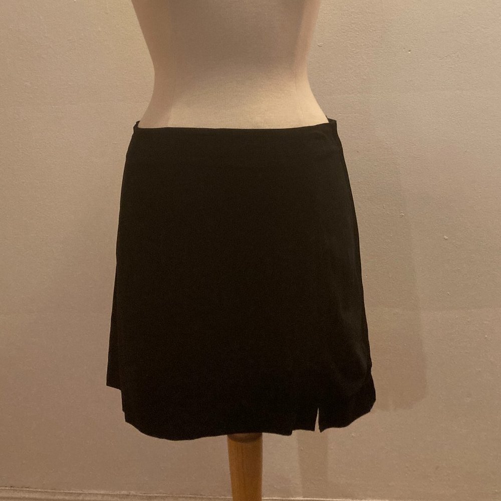 Irene Van Ryb Short A-line Skirt w/small Slits
